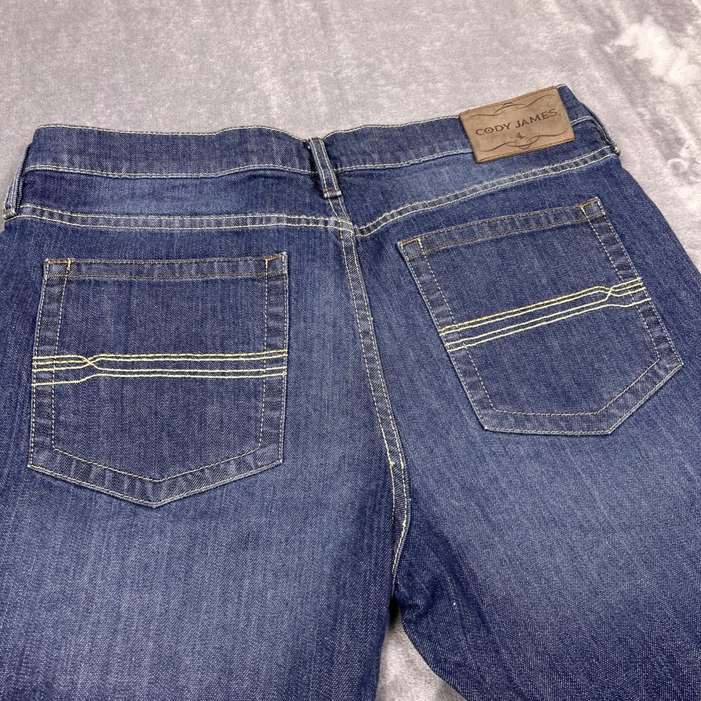 Cody James Jeans Mens Size 34x32 Blue Regular Fit  Cowboy Ranch Denim Pants Nice